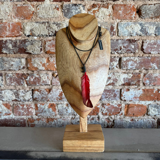 Ann Demeulemeester Feather Necklace