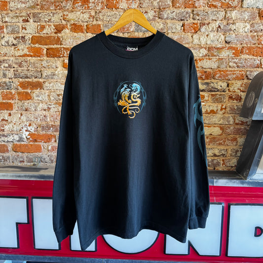 2002 ODM Robotic Dragon Long Sleeve T-Shirt L