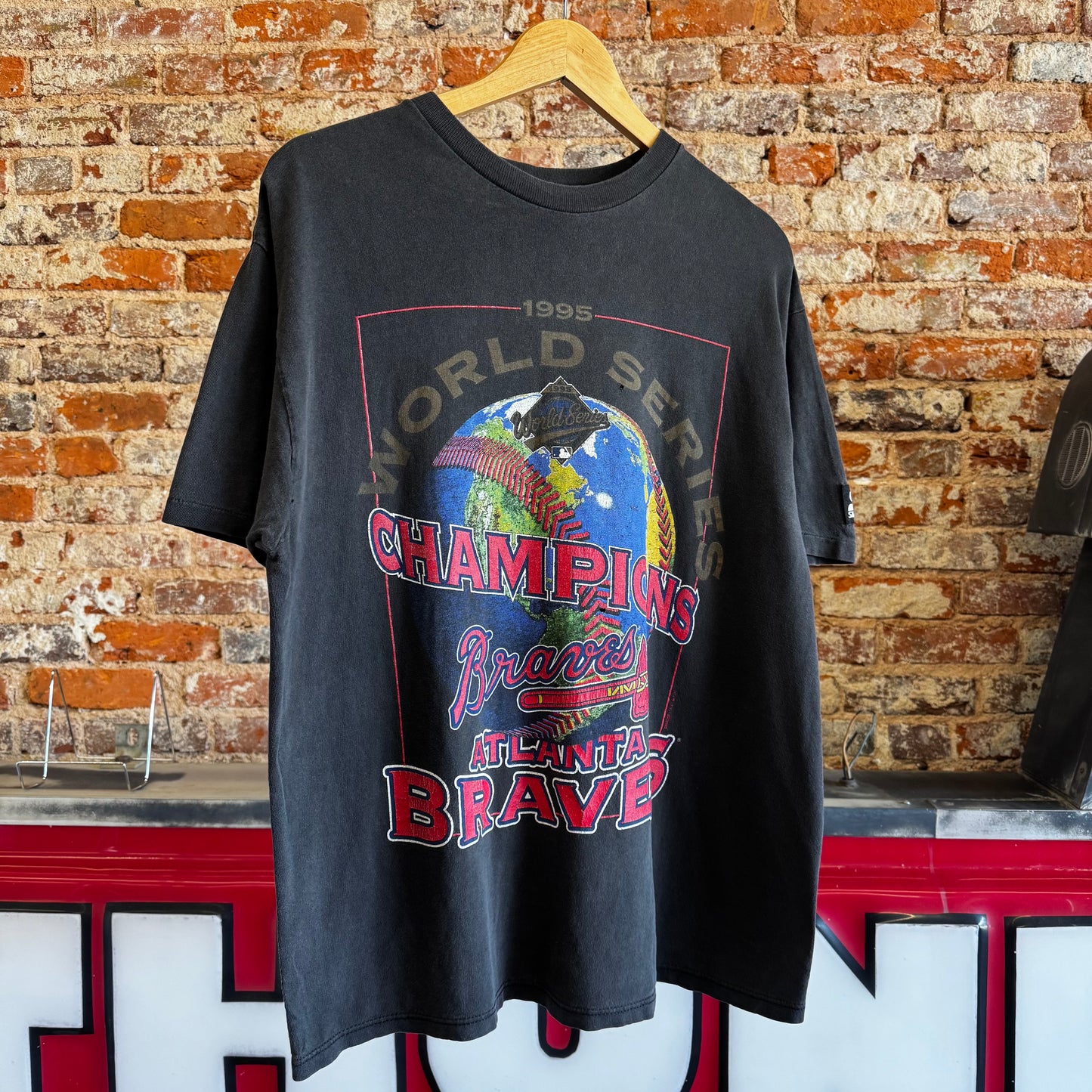 1995 Atlanta Braves “World Series champions” T-Shirt L
