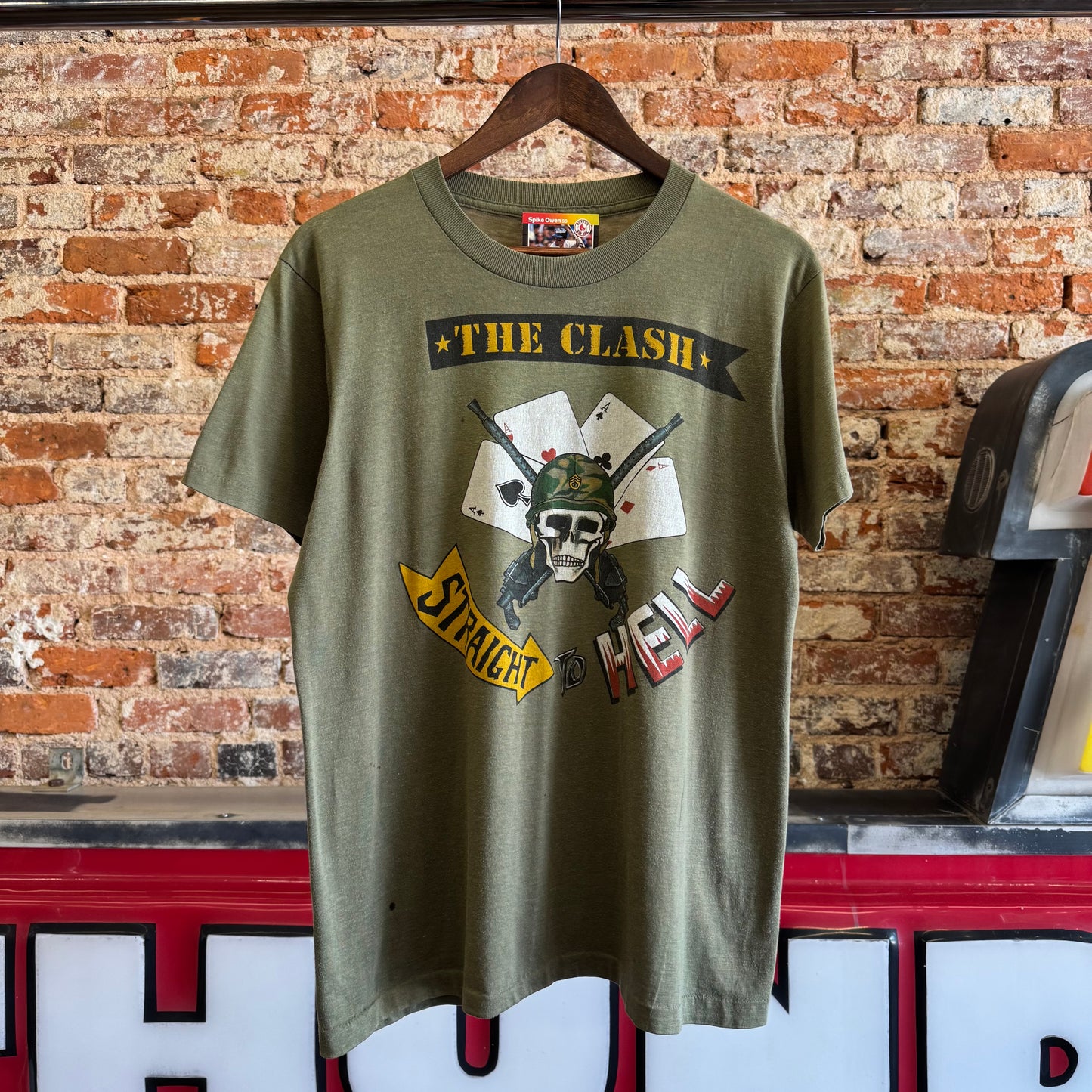 1984 The Clash “Straight to Hell” T-Shirt L