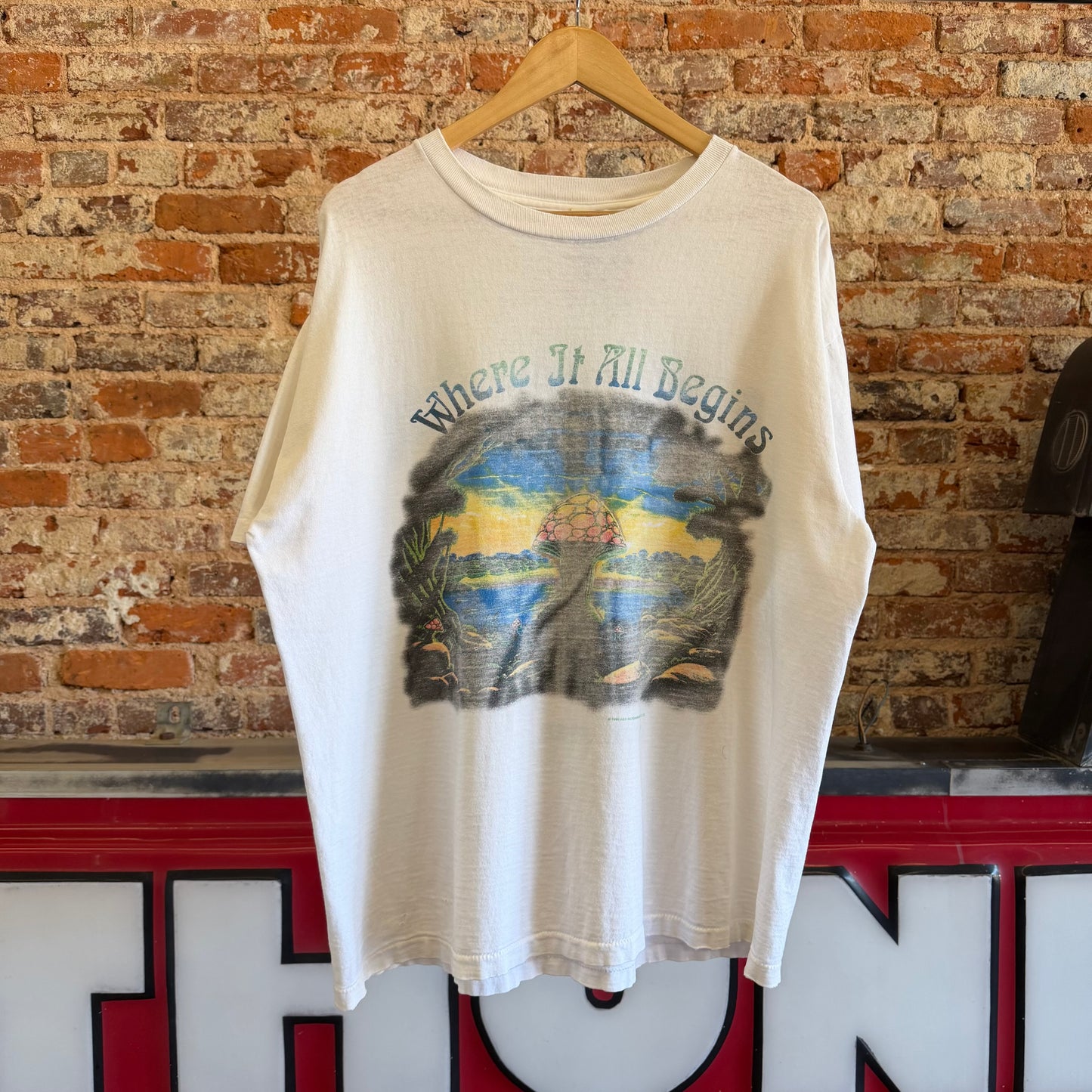 1995 Allman Brothers Band “Where it all Begins” Harley Logo T-Shirt