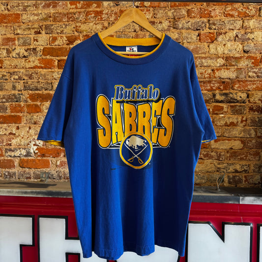 1993 Buffalo Sabres Double layered T-Shirt XL