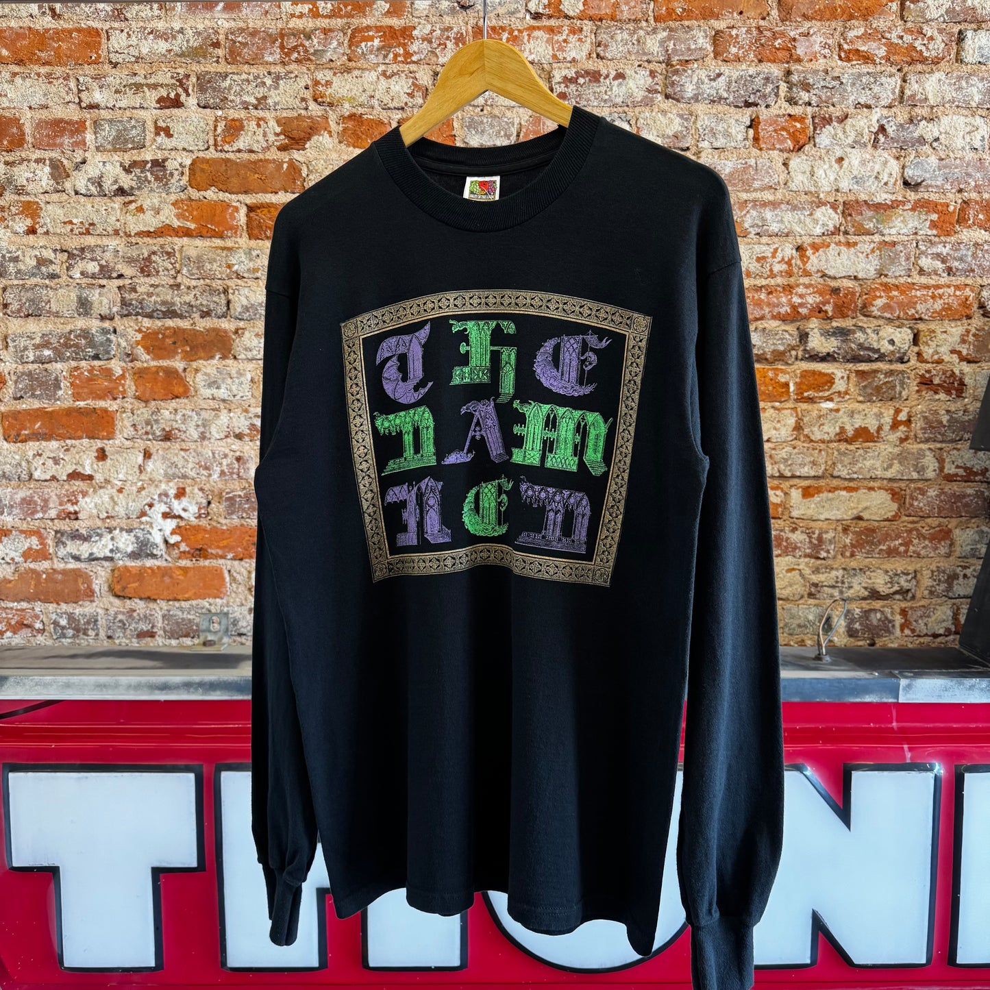 1998 The Damned North American/Canadian Tour Long Sleeve T-Shirt