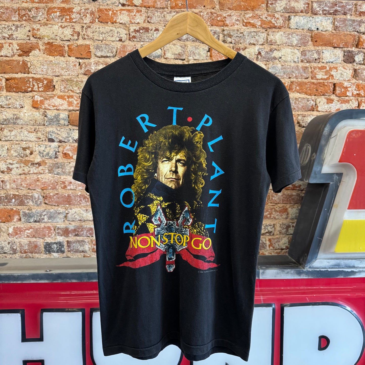 1988 Robert Plant “Non Stop Go” World Tour T-Shirt L