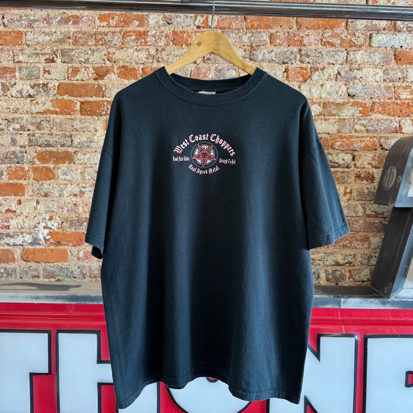 Vintage West Coast Choppers “Straight to Hell” T-Shirt XL