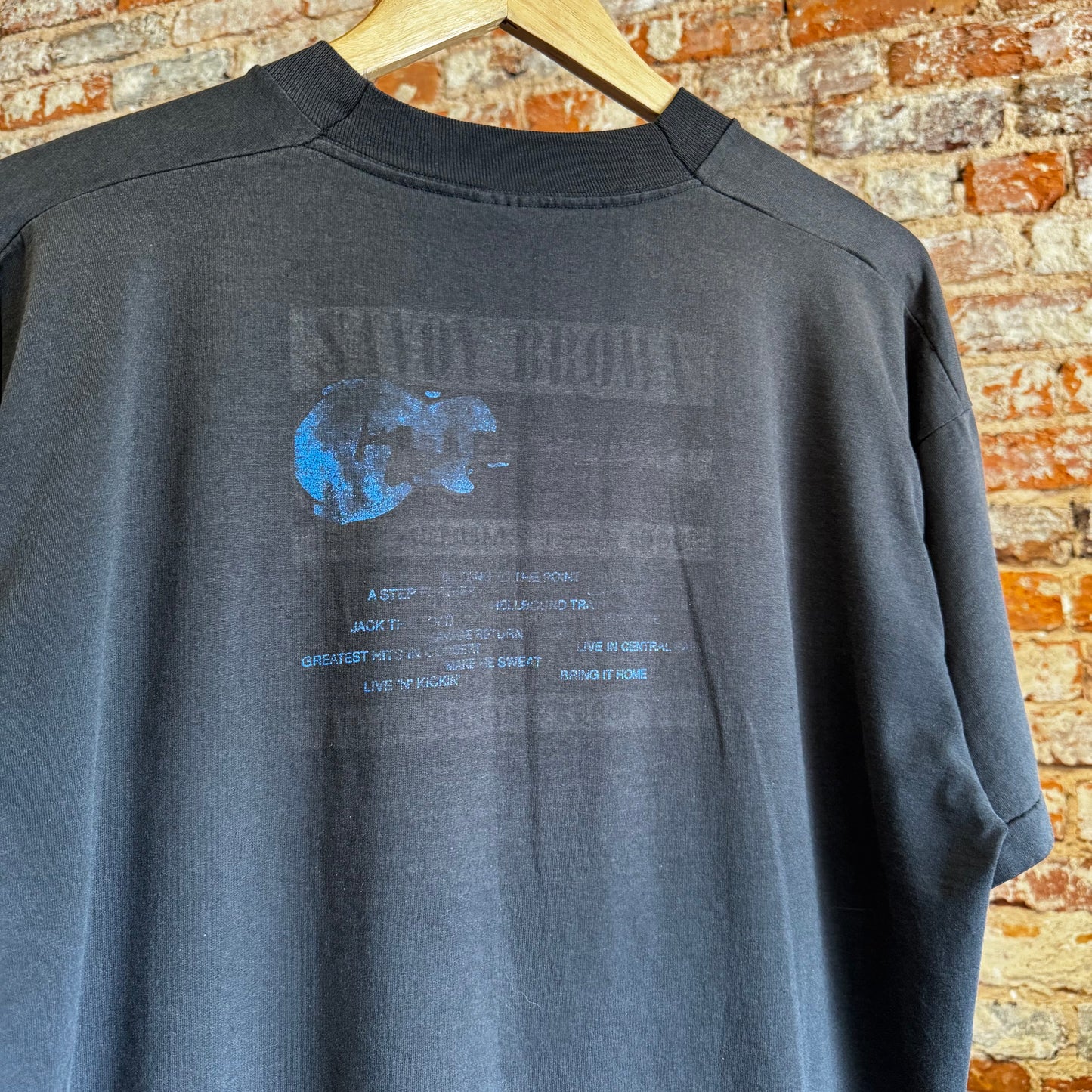 Vintage 1996 Savoy Brown Kim Simmonds T shirt Sz XL
