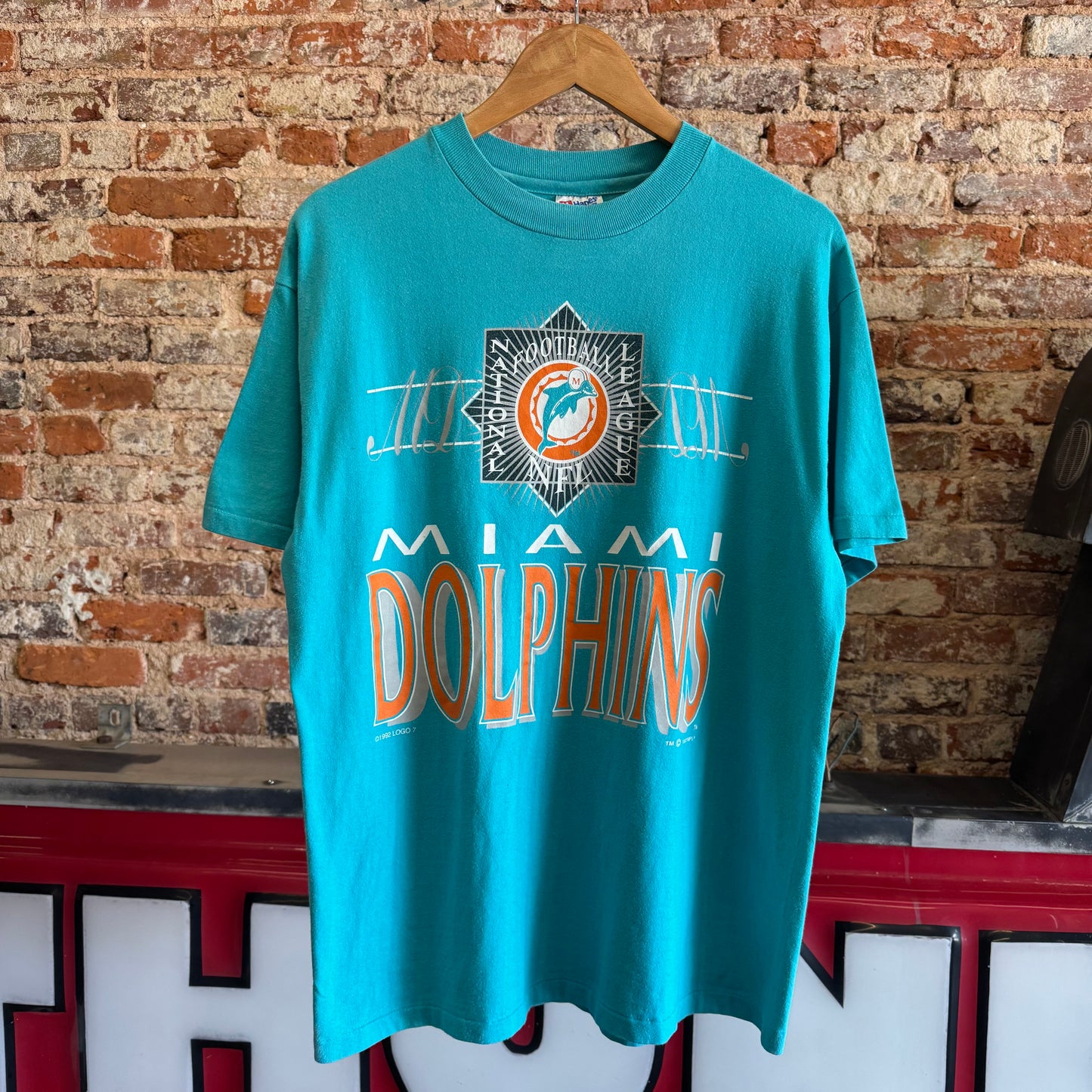 1992 NFL Miami Dolphins T-Shirt L