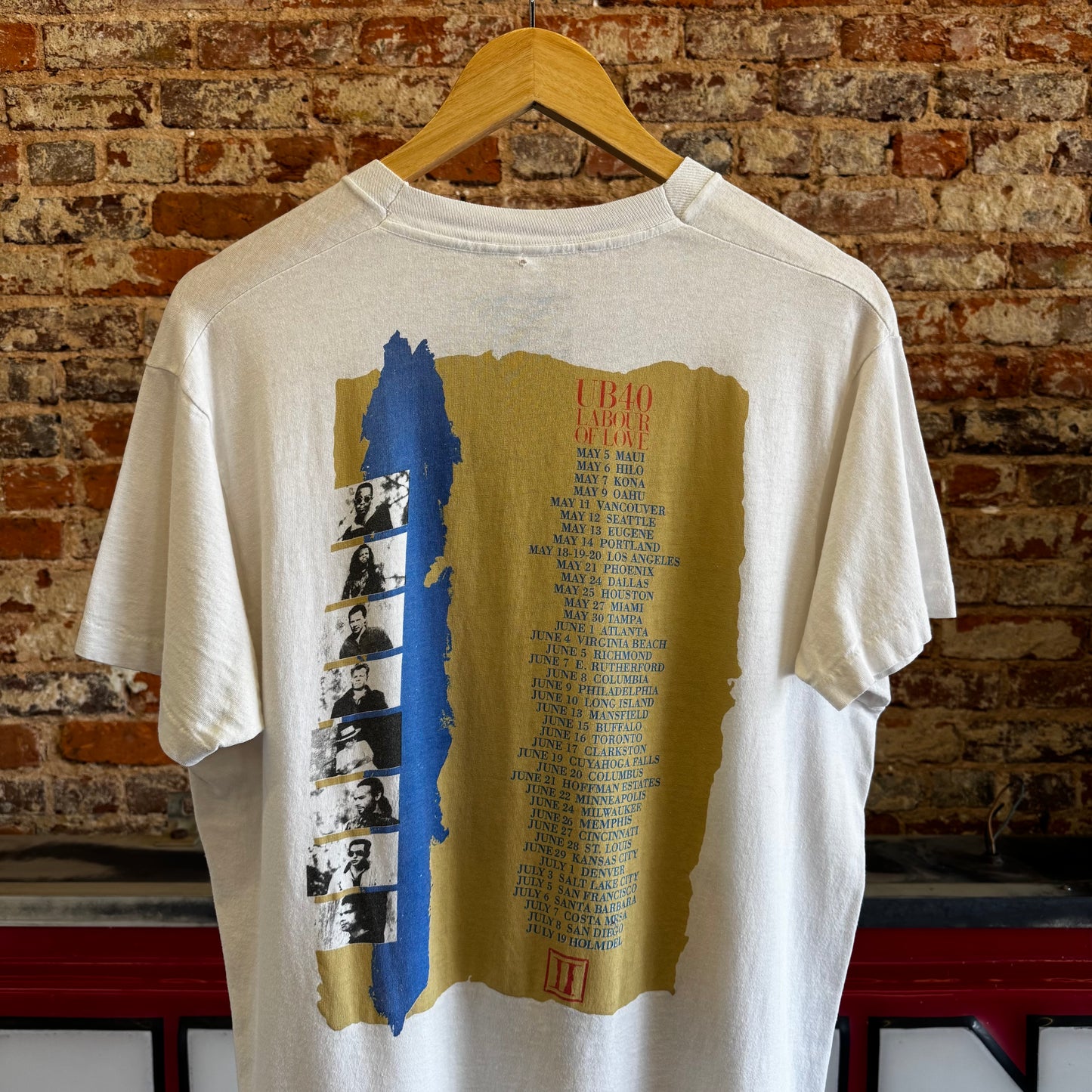 1990 UB40 “Labor of Love” Tour T-Shirt