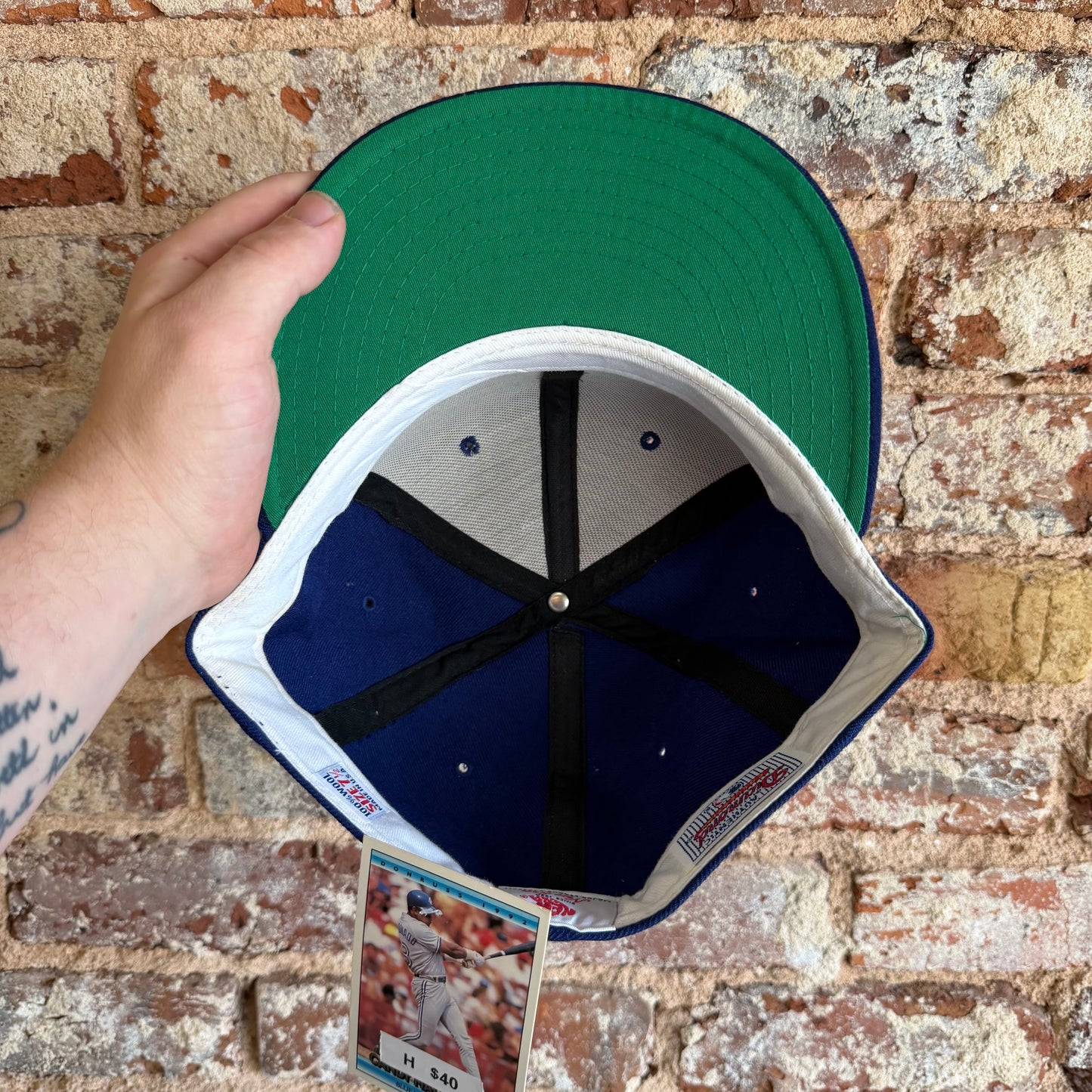 90’s LA Dodgers New Era Fitted Hat 7 1/2