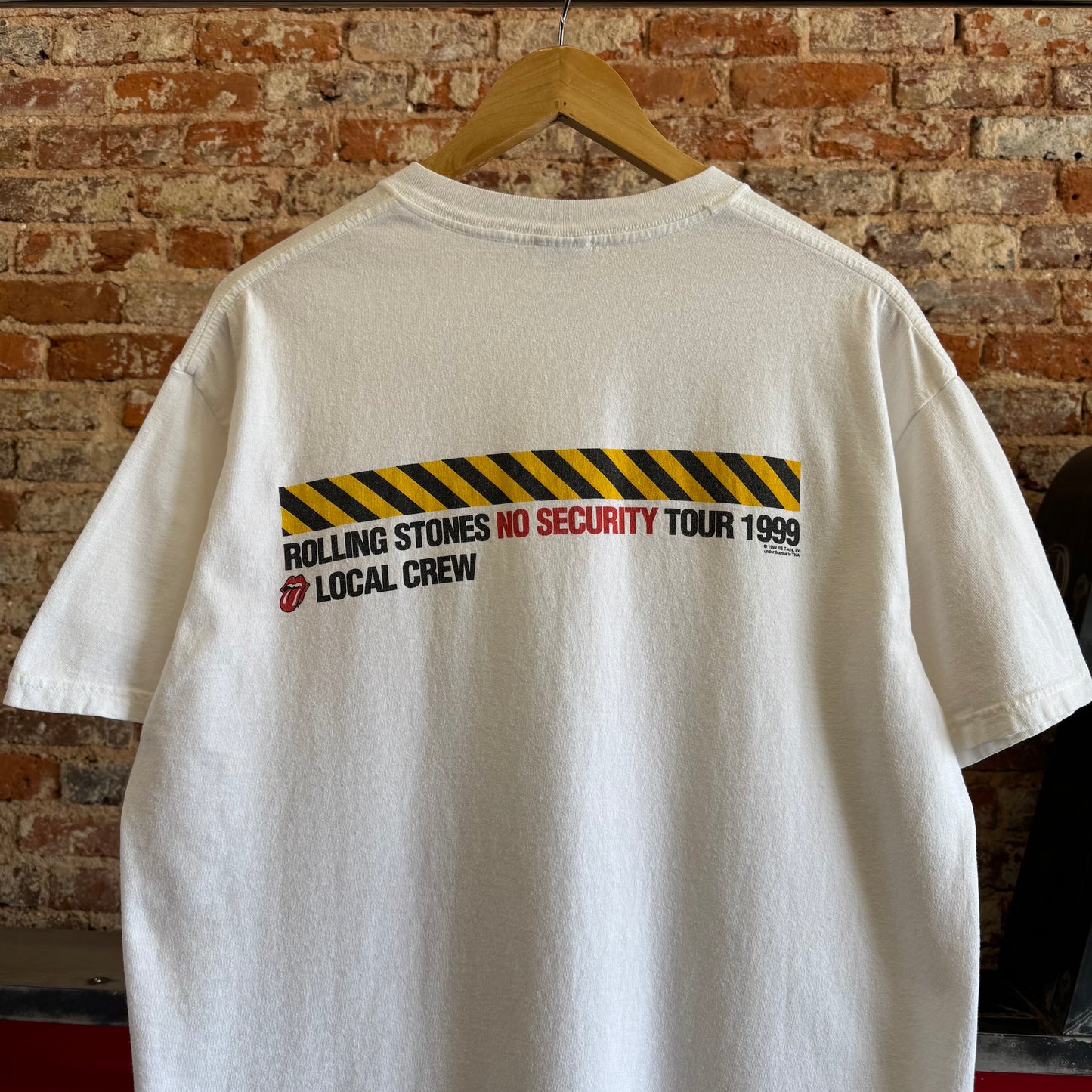 1999 Rolling Stones “No Security Tour” T-Shirt XL