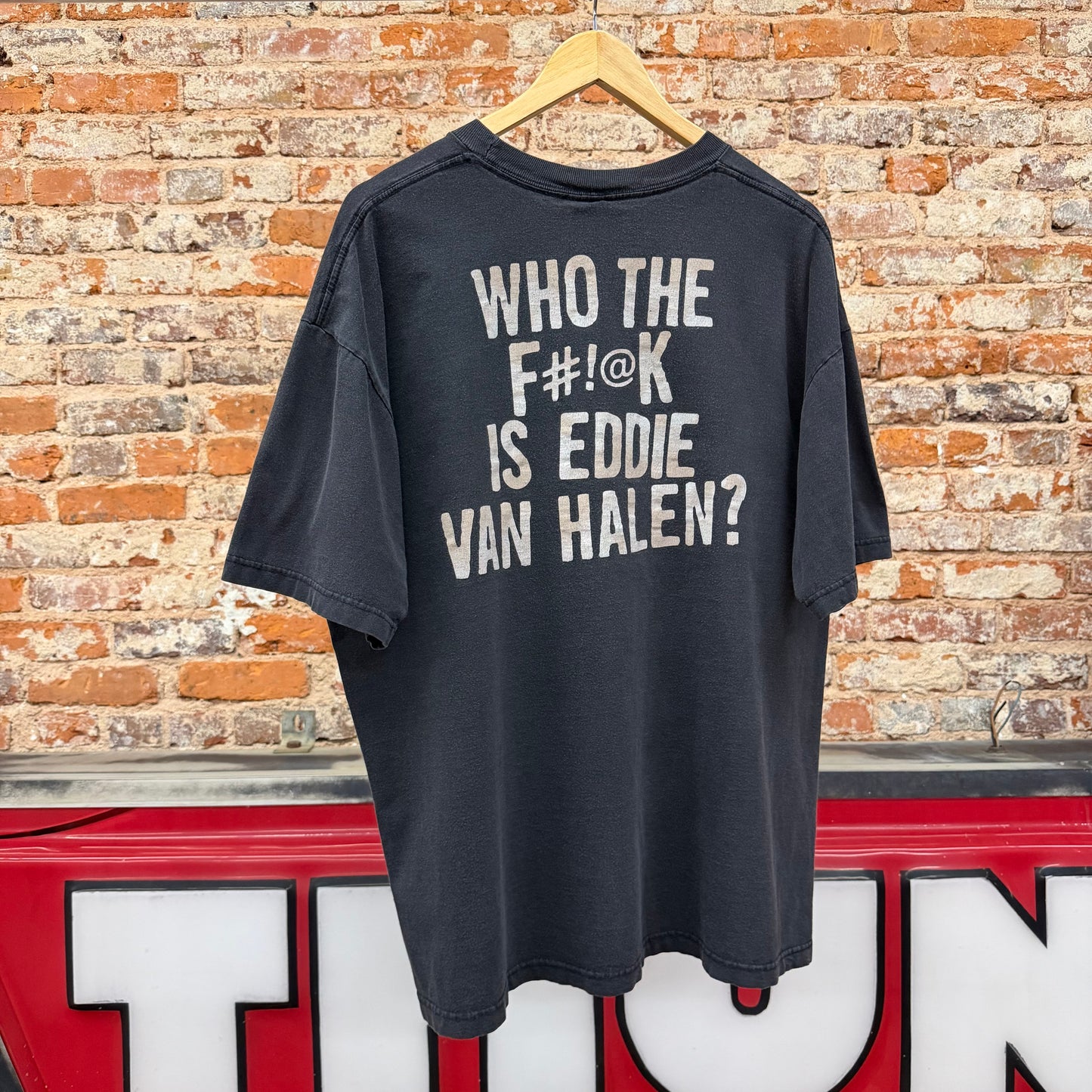 1998 Van Halen 3 “Who The F#!@k Is Eddie Van Halen” T-Shirt Size XL