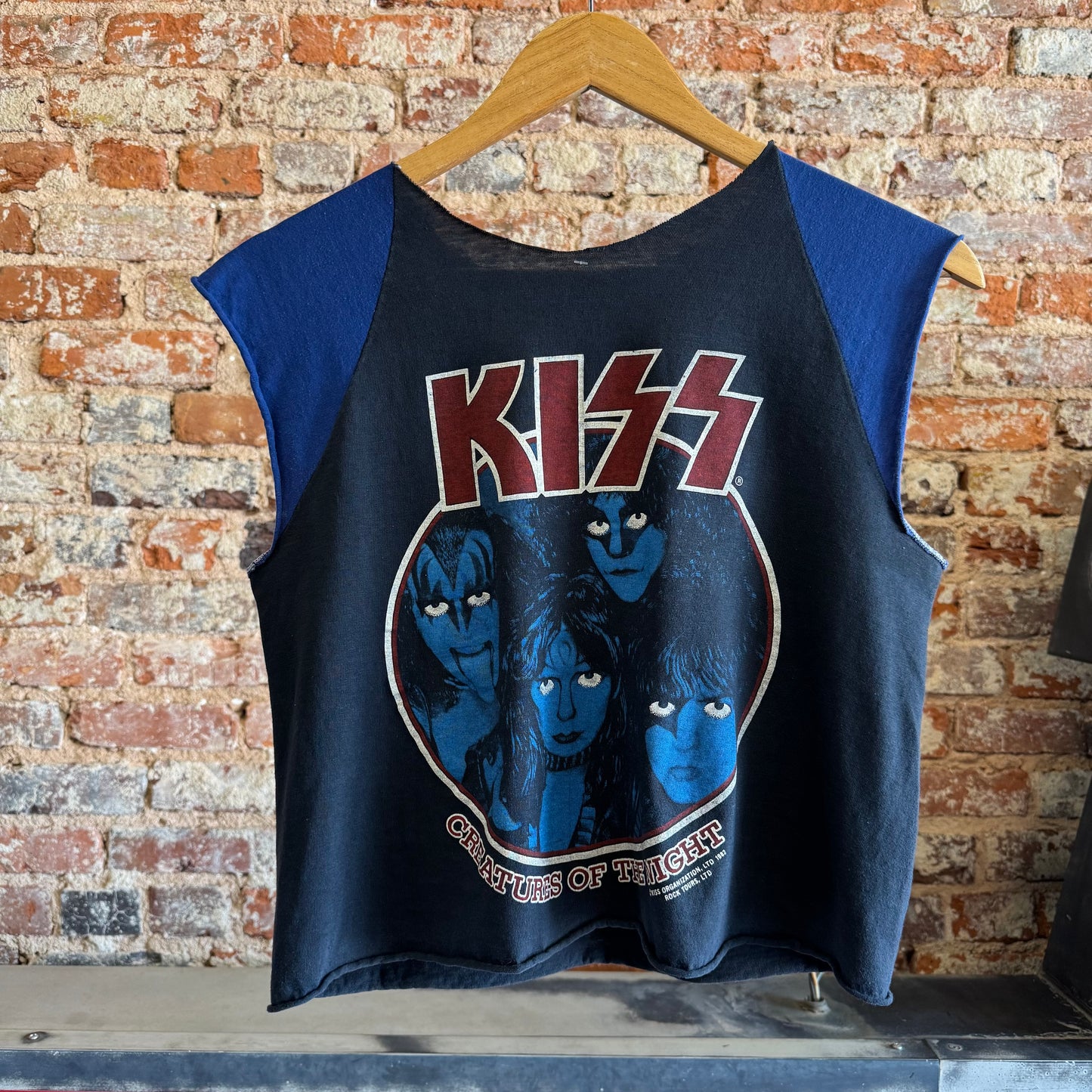 1982 KISS “Greatest Of The Night” Cut Off Shirt