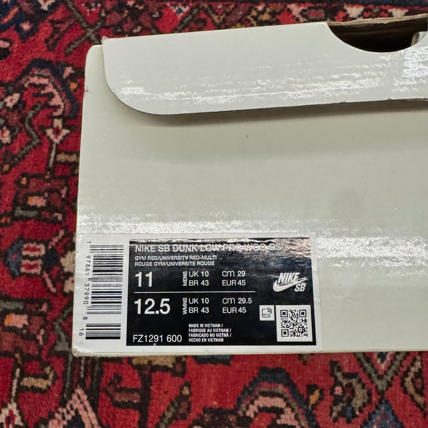 Nike SB Dunk Low “Wizard of Oz” Sz 11 Lightly Used