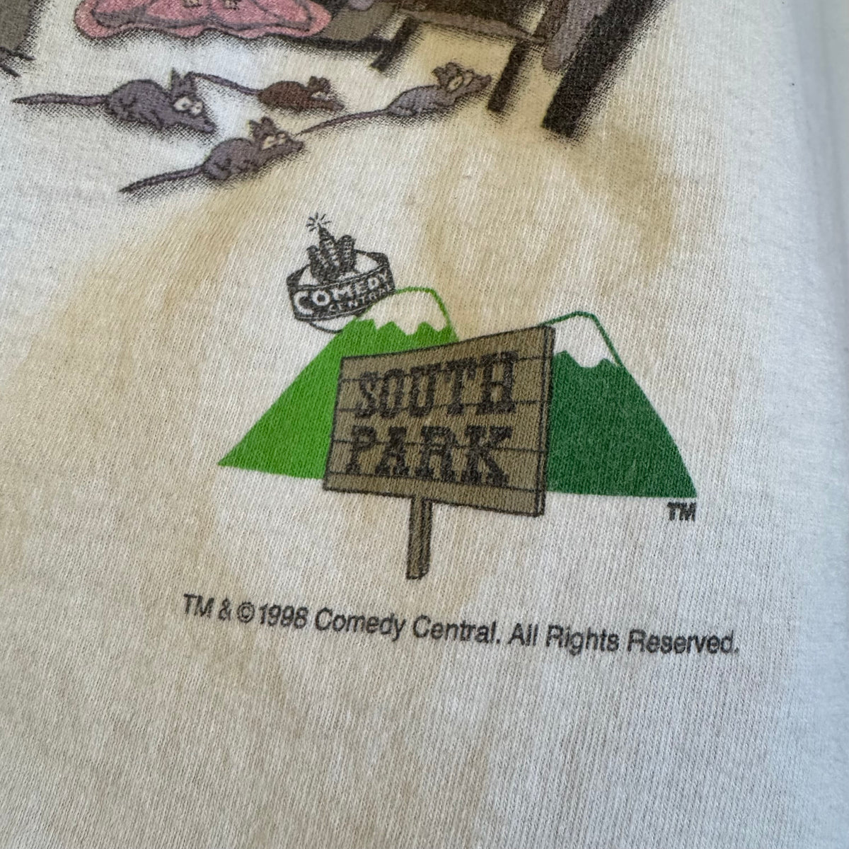 1998 South Park Cast T-Shirt XL