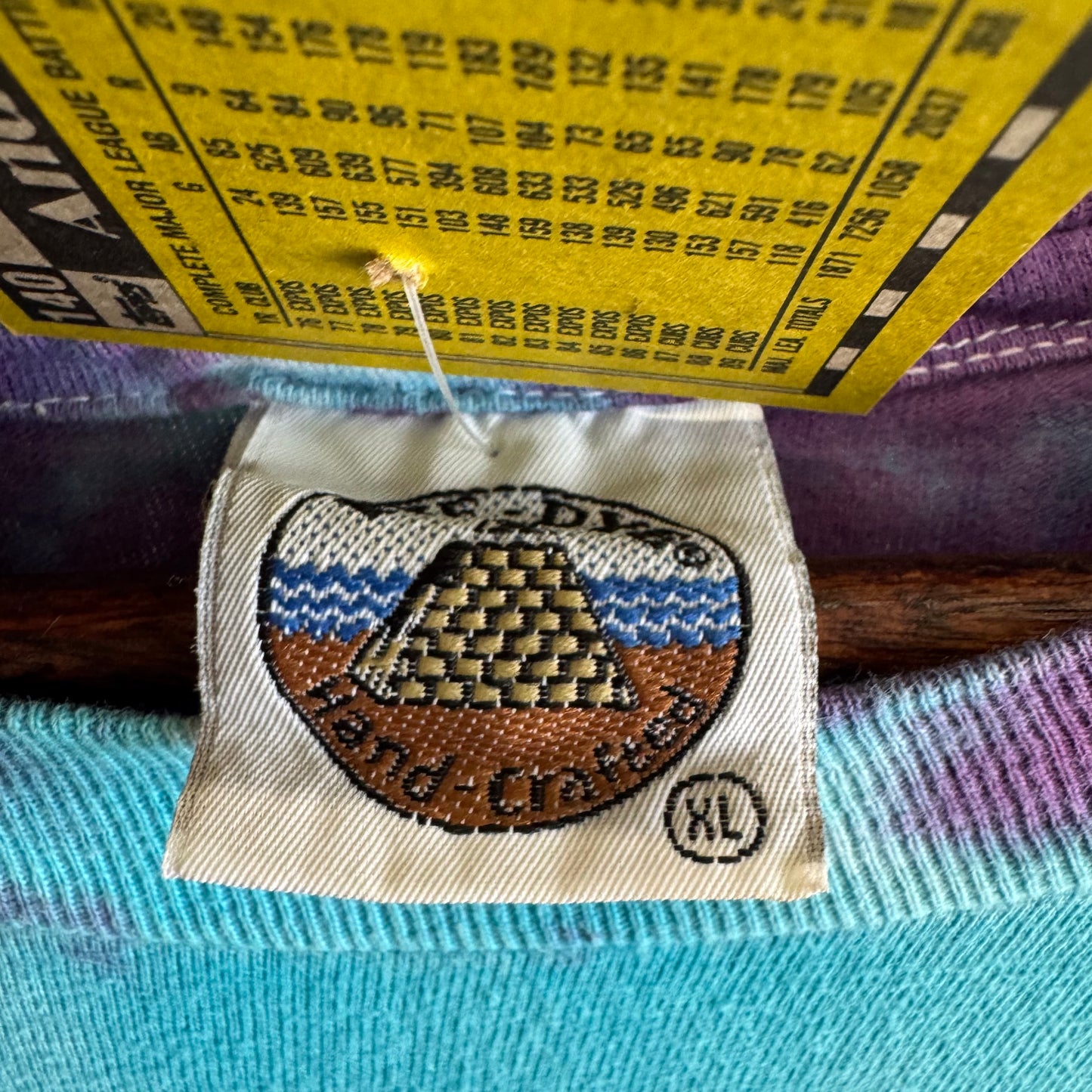 1991 Shroomarama Tie Dye Long Sleeve T-Shirt XL