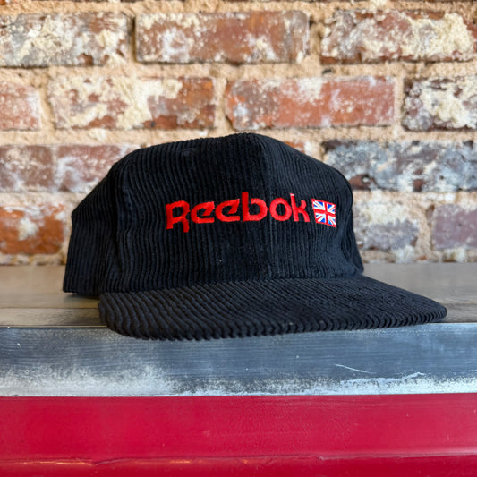 80’s/90’s Reebok Corduroy Strapback Hat