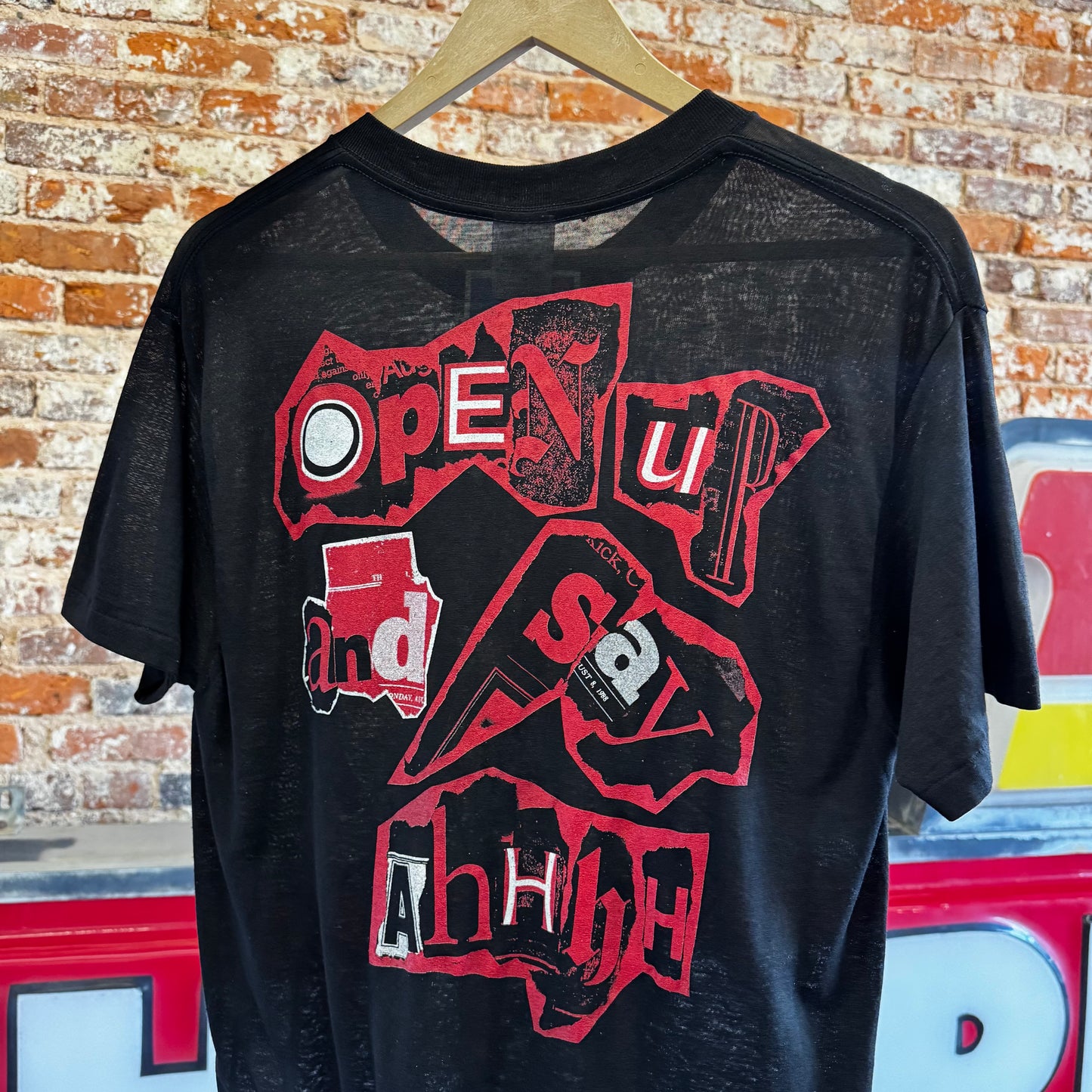 1988 Poison “Open Up and Say AHHHH” T-Shirt