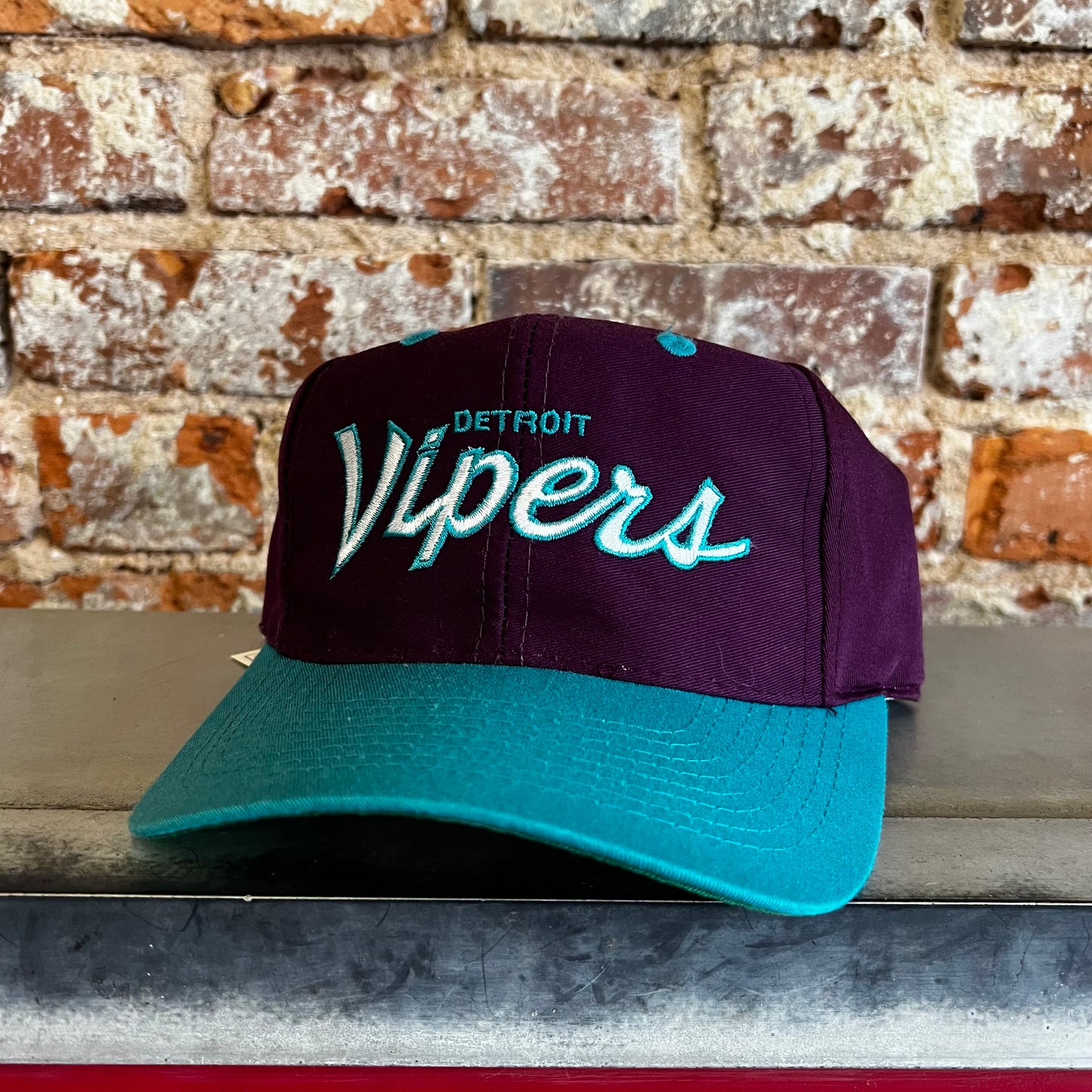90’s Detroit Vipers Sports Specialties Script SnapBack