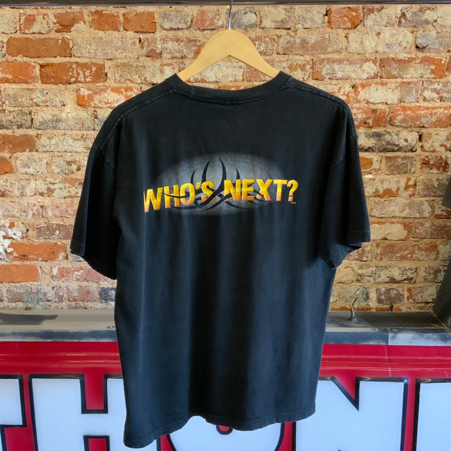 Vintage 1990s WCW Goldberg “Who’s Next” T Shirt Sz L