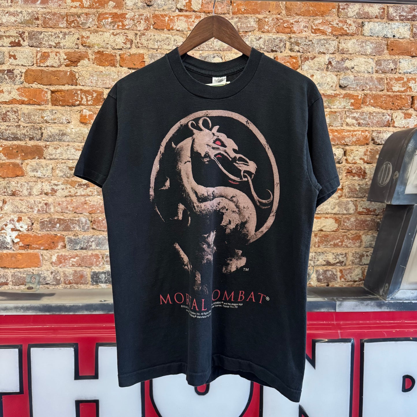 90s Mortal Kombat Movie Promo T-Shirt L