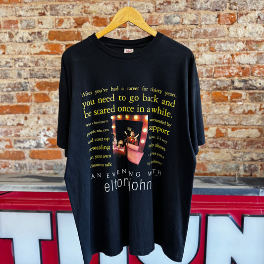 1999 "An Evening With Elton John"  Tour T-Shirt XL