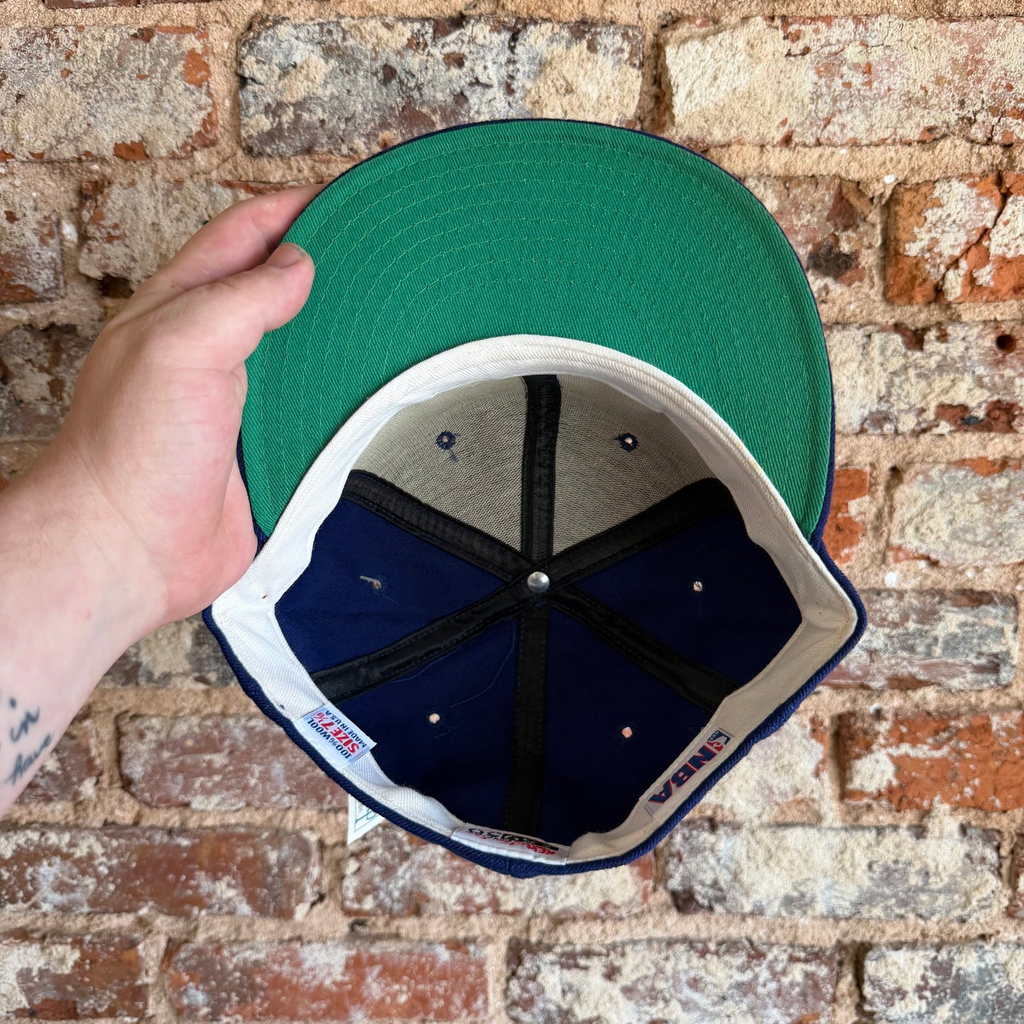 90’s Denver Nuggets New Era Fitted Hat 7 1/8