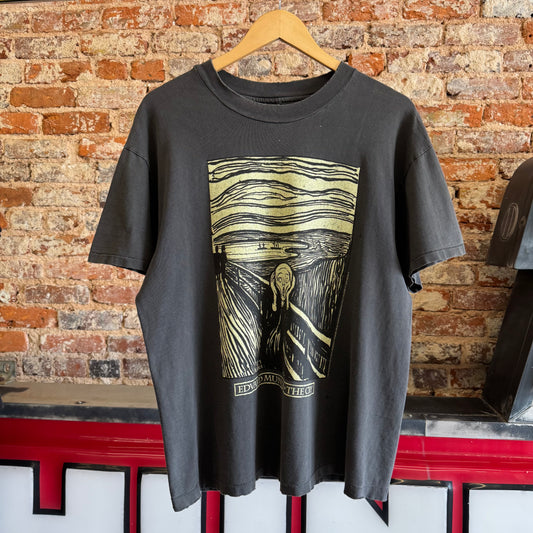 90s Edvard Munch “The Cry” Art T-Shirt L