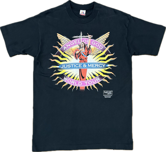 90’s ‘Angel of God’ Jesus Tshirt Sz L