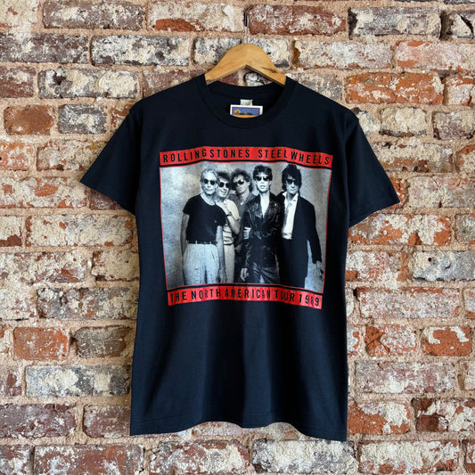 1989 Rolling Stones Steel Wheels Tour T-Shirt M