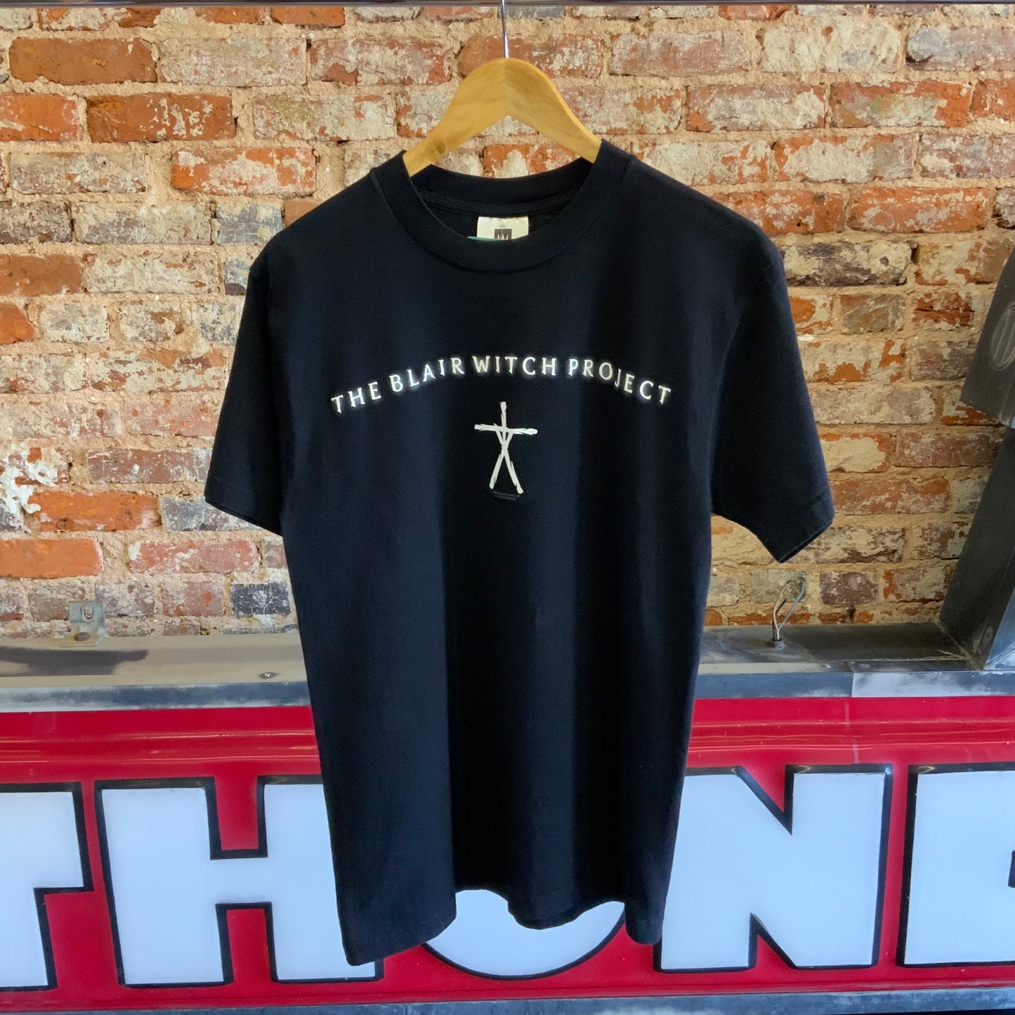 Vintage 1999 The Blair Witch Project Movie Promo T Shirt Sz M