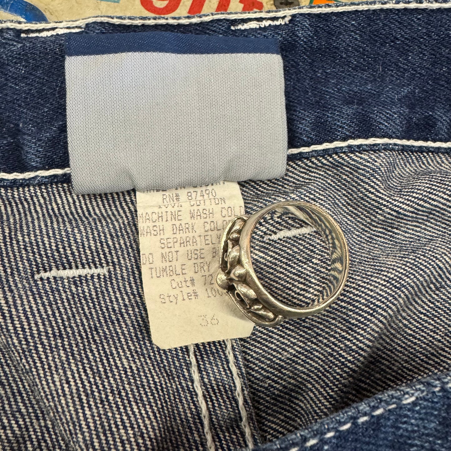 90s Kikwear 69ers Jeans Sz 36