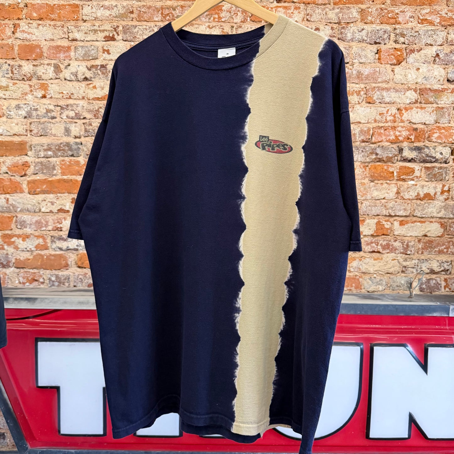 90s Lee Pipes Split Dye T-Shirt