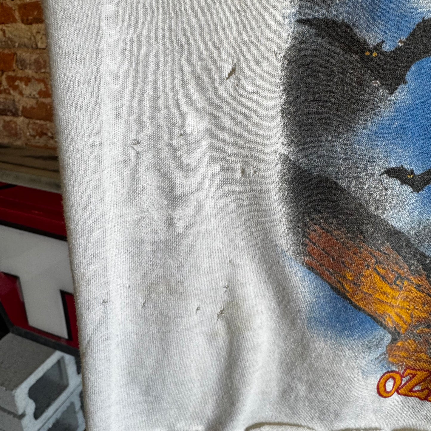 Vintage 1983 Ozzy Osbourne “Bark at the Moon” Cutoff T shirt Sz L