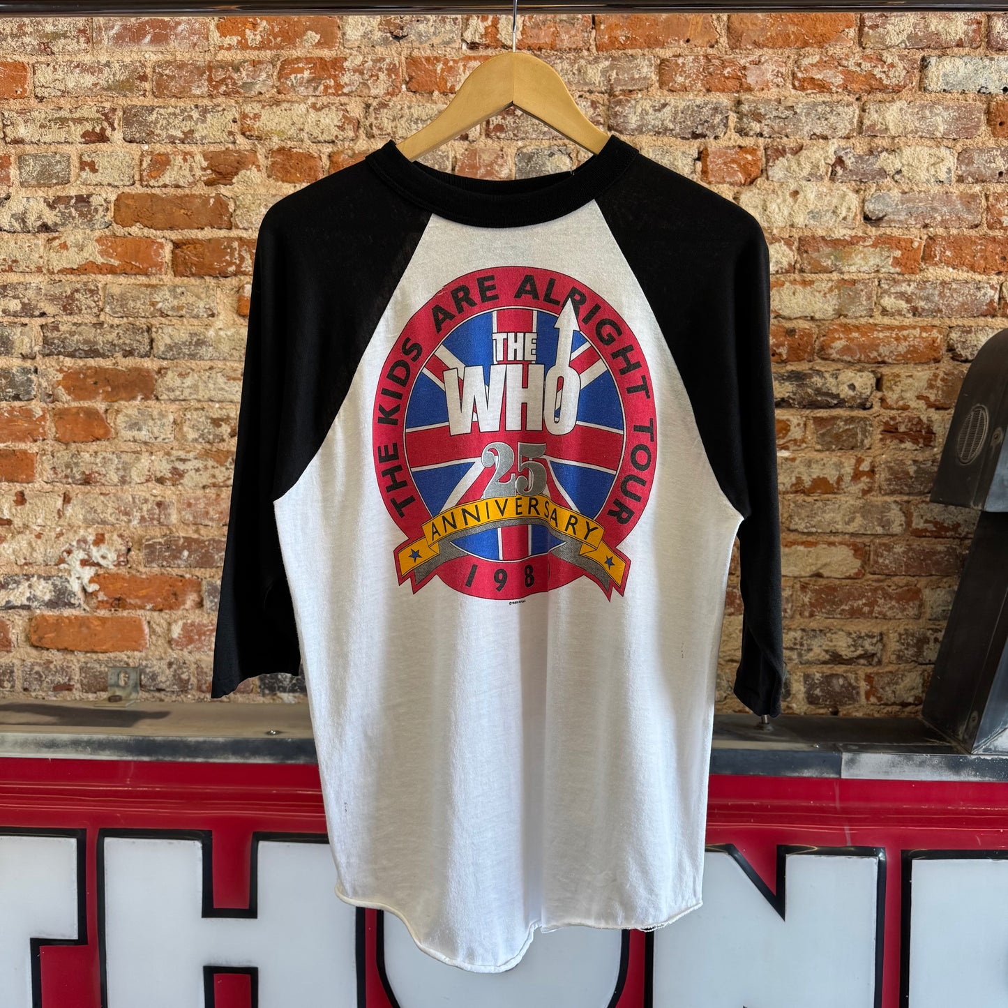 1989 The Who “25th Anniversary” Tour T-Shirt L