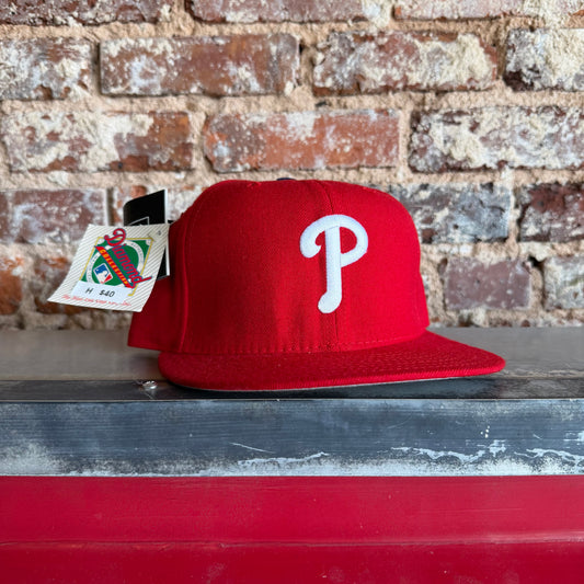 90’s Philadelphia Phillies New Era Fitted Hat 7 1/8