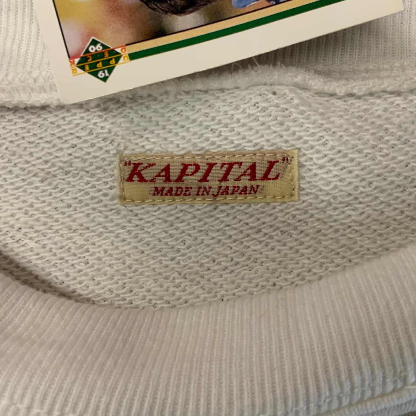 Kapital Eco Smiley Crewneck Sz 3