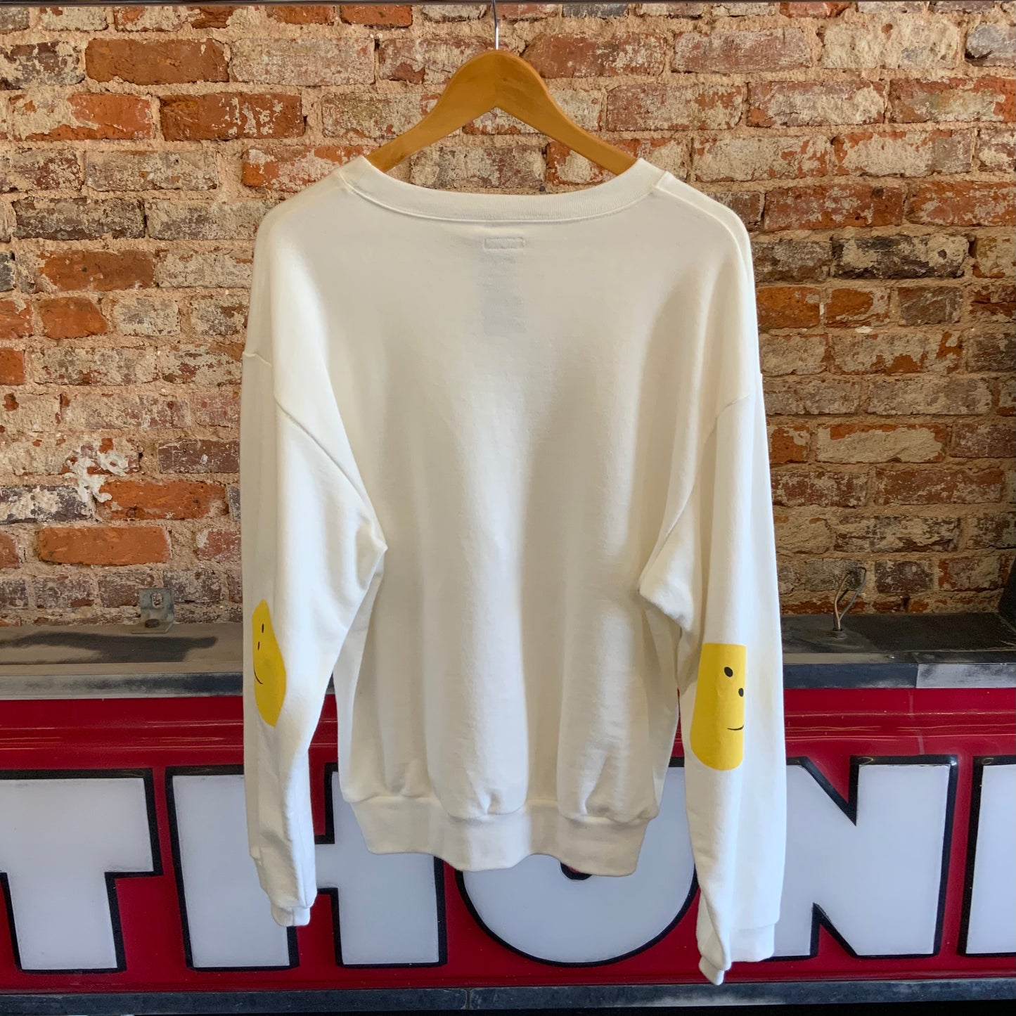 Kapital Eco Smiley Crewneck Sz 3