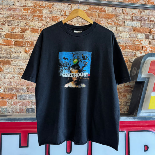 2001 Sevendust “Animosity” T Shirt XL Cropped
