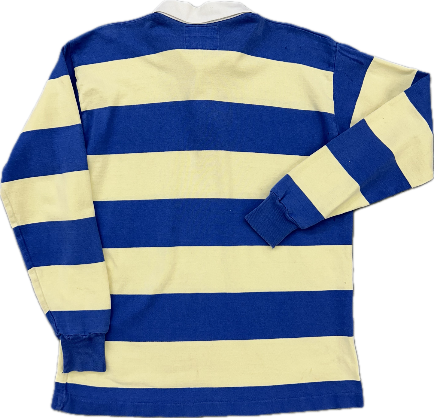 80’s Land’s End Bar Striped Rugby Shirt Sz XL