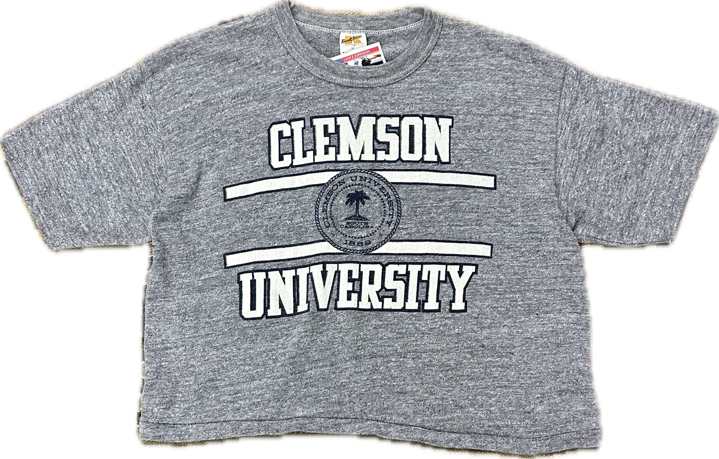 80’s Clemson Crop-Top