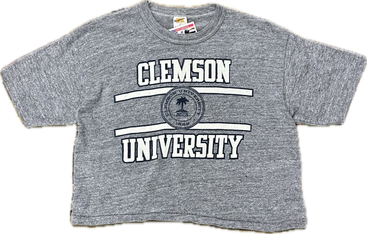 80’s Clemson Crop-Top