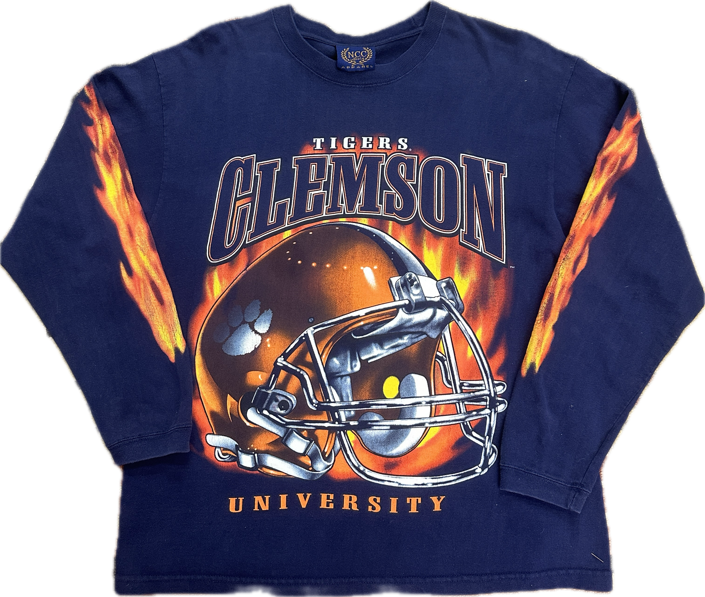 2000’s / Clemson Helmet Long sleeve shirt