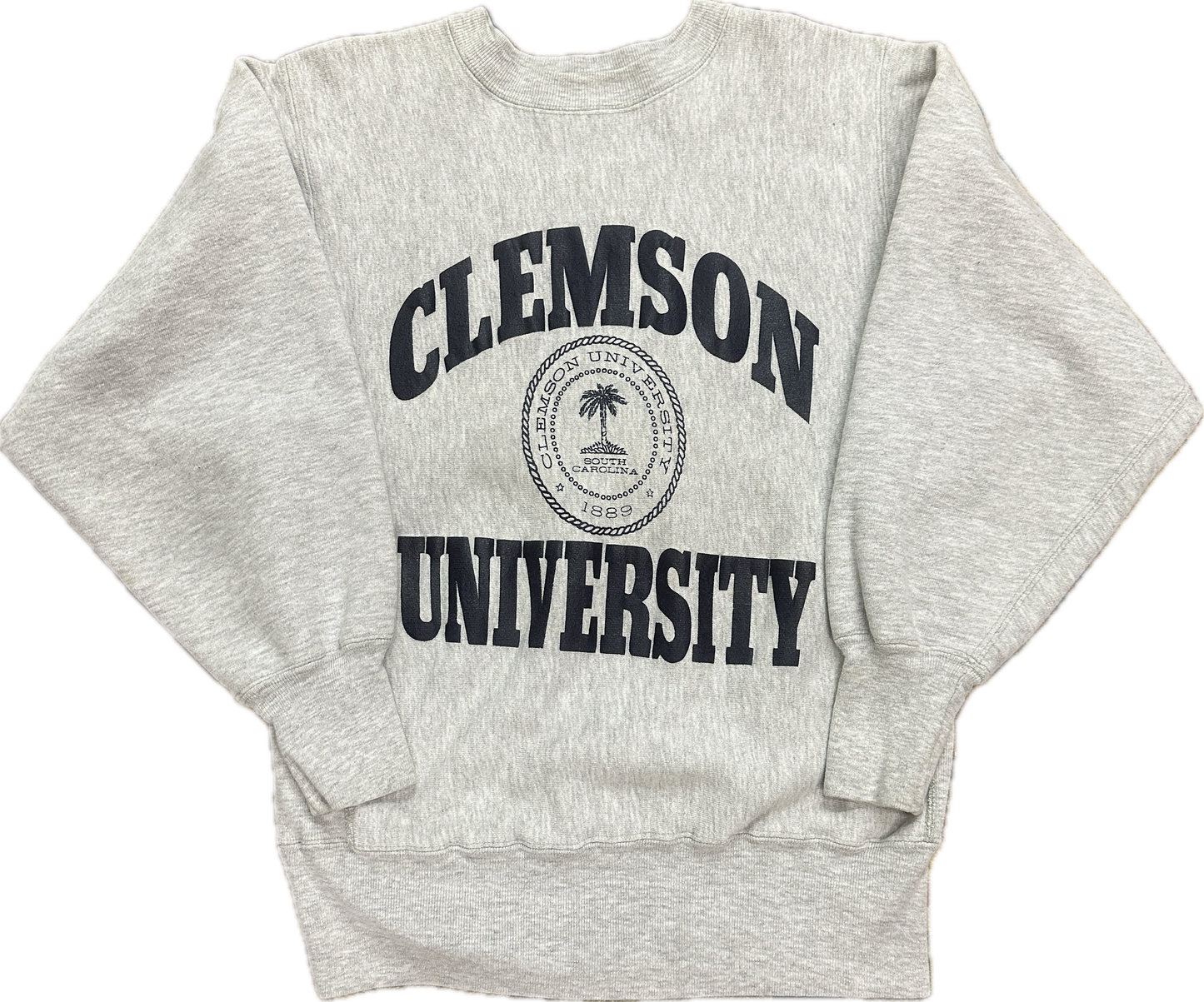 90’s / Clemson Champion Reverse Weave Sweater