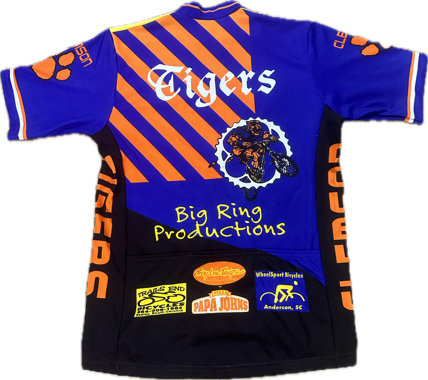 90’s / Clemson cycling Shirt