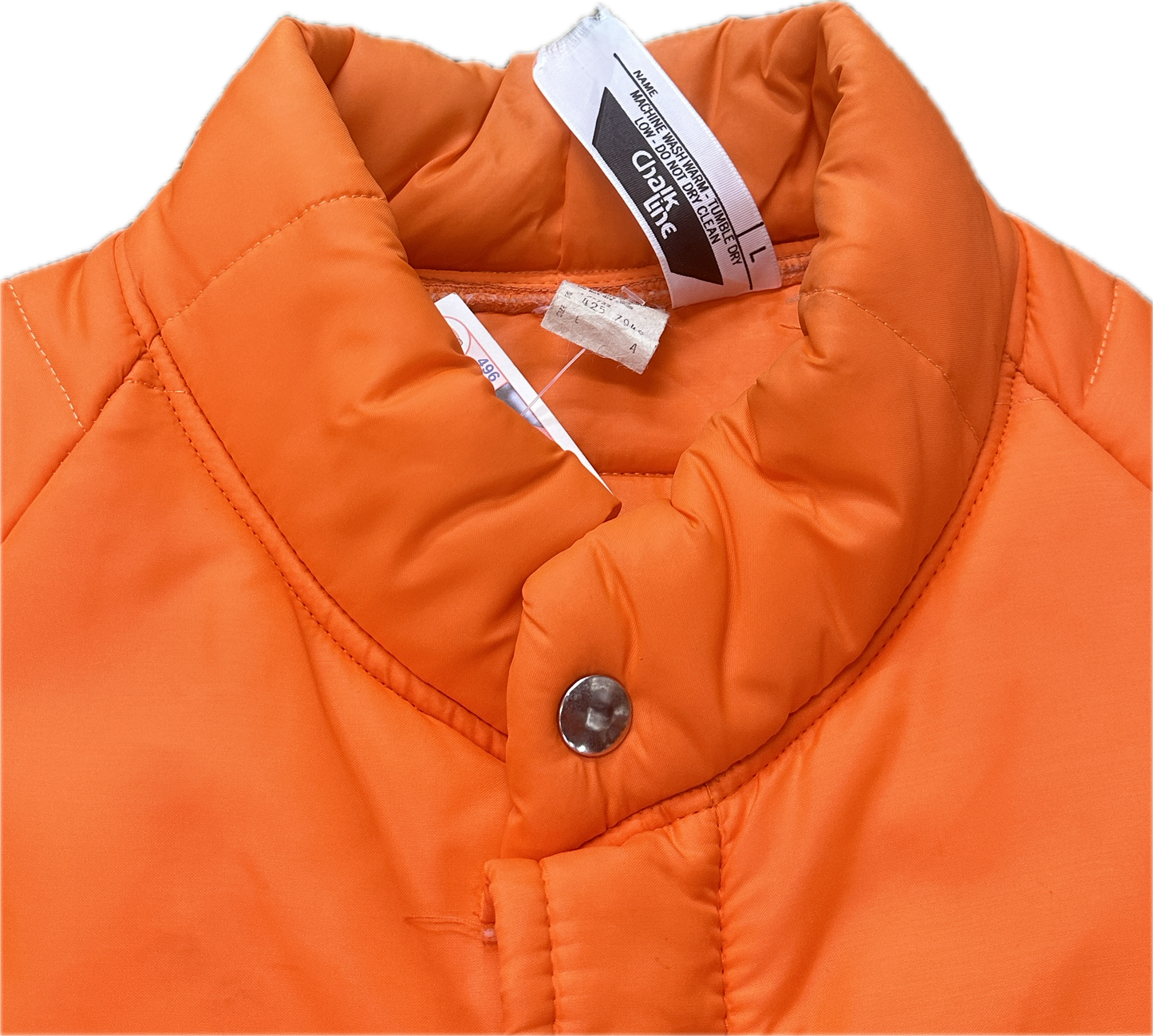 80’s Clemson Chalkline Puffer jacket